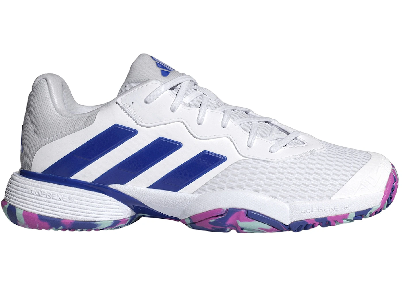 adidas Barricade Cloud White Lucid Blue Semi Flash Aqua (GS)