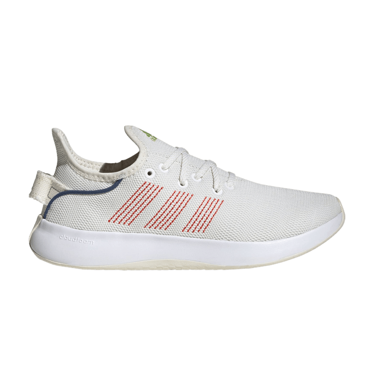 Adidas Wmns Cloudfoam Pure 'Off White Bright Red'