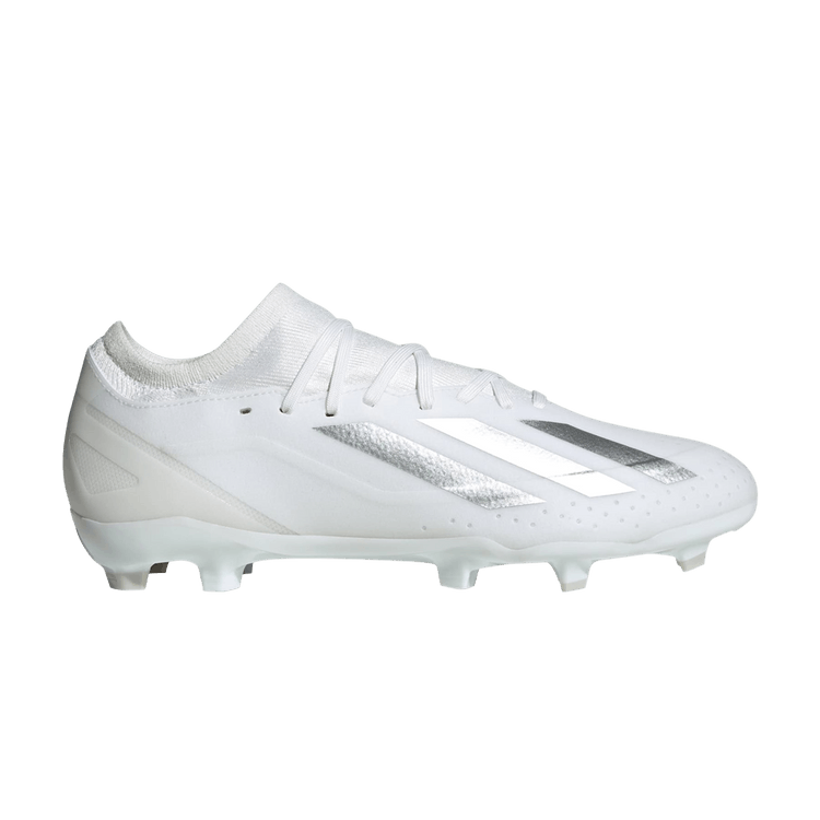 Adidas X Crazyfast League FG 'White Silver Metallic'