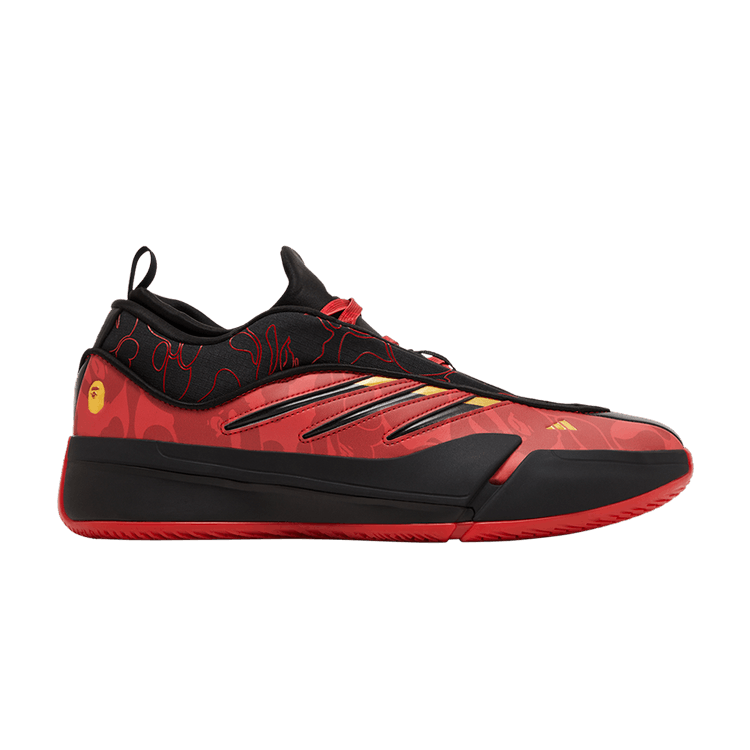 BAPE x adidas Dame 9 'Black Scarlet'