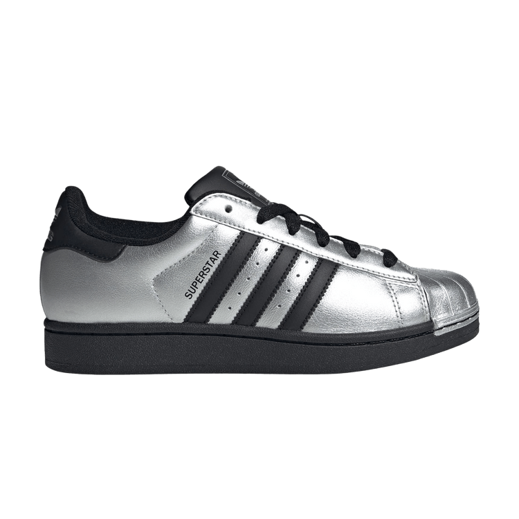 adidas Wmns Superstar II 'Silver Metallic Core Black'