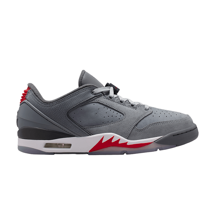 Air Jordan Sixty Plus Low 'Cool Grey White University Red'