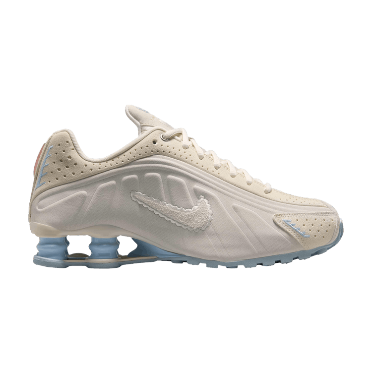 Nike Wmns Shox R4 SE 'Pale Ivory Ornate Swoosh'