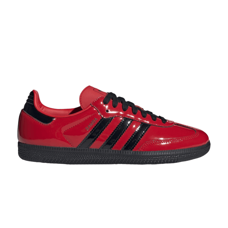 adidas Wmns Samba OG 'Better Scarlet Core Black Gold Metallic'