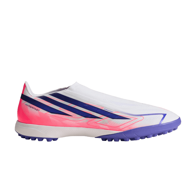 adidas F50 Hyperfast League Laceless TF 'Cloud White Solar Turbo'