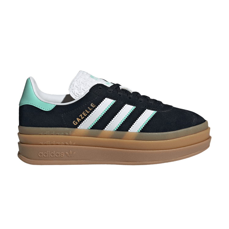 adidas Gazelle Bold J 'Core Black Cloud White Gum'