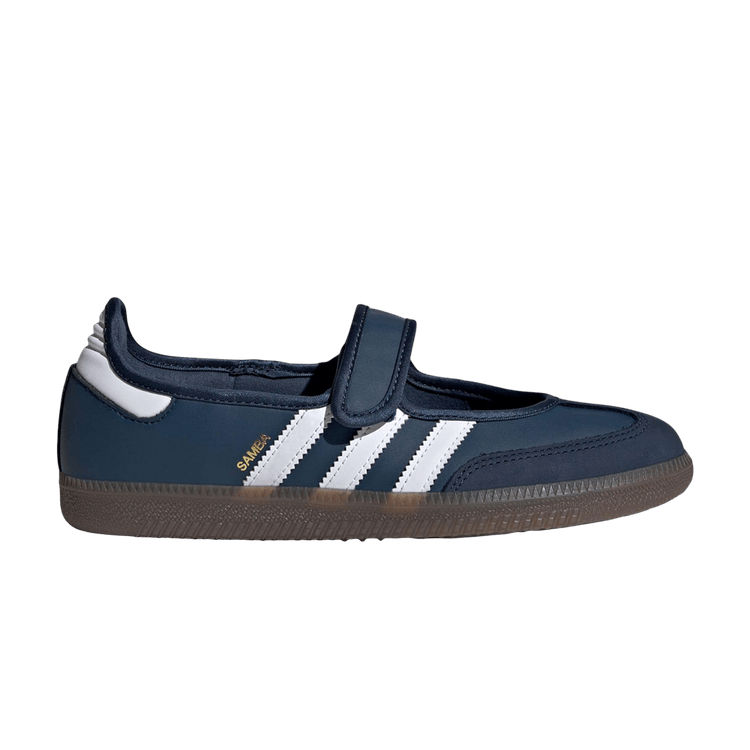 adidas Wmns Samba Mary Jane 'Crew Navy White Gold Metallic'