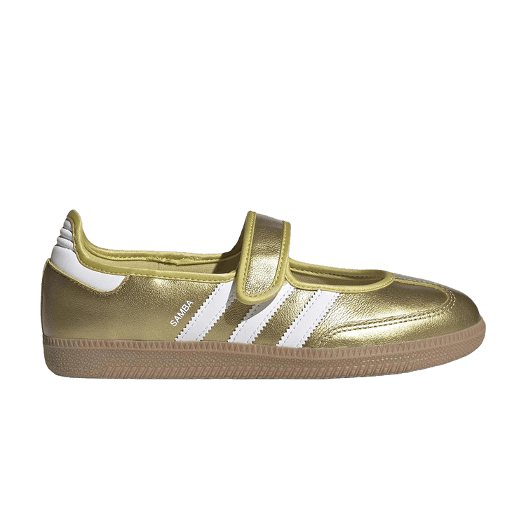 adidas Samba Jane Gold Metallic White (Women's)