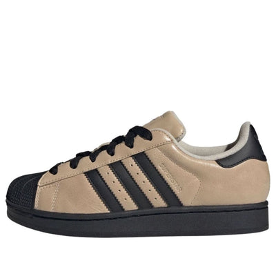 (WMNS) adidas Superstar II 'Crystal Linen Beige Black'