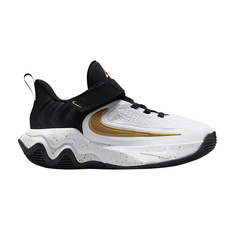 Nike Giannis Immortality 4 PS 'Black White Metallic Gold'
