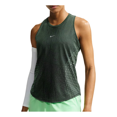 (WMNS) Nike Swift Aero-FIT Tank Top 'Black Light Green Spark'
