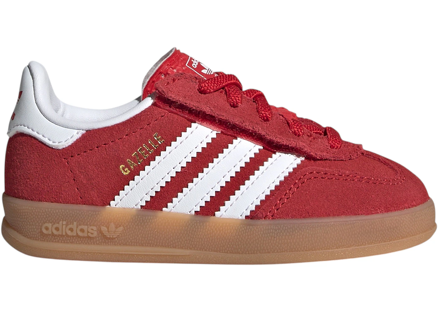 adidas Gazelle Indoor Comfort Closure Better Scarlet White Gum (TD)