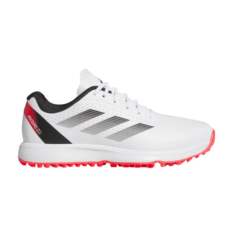 adidas Adizero ZG Spikeless Golf K 'White Lucid Red'