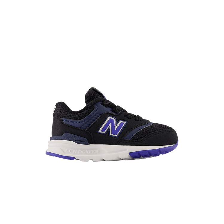 New Balance 997H Bungee Lace Toddler Wide 'Black Marine Blue'