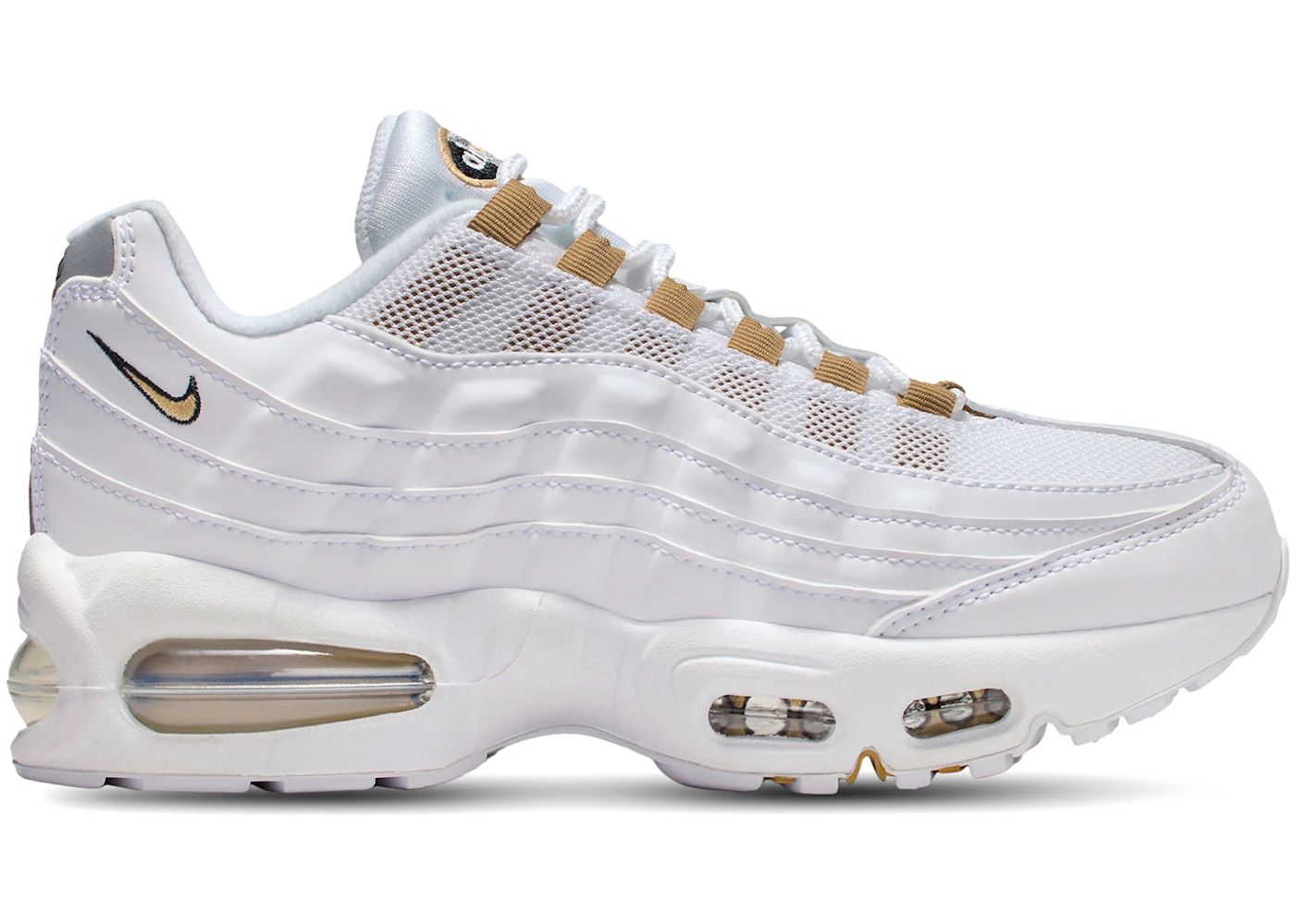 Nike Air Max 95 White Metallic Gold (GS)