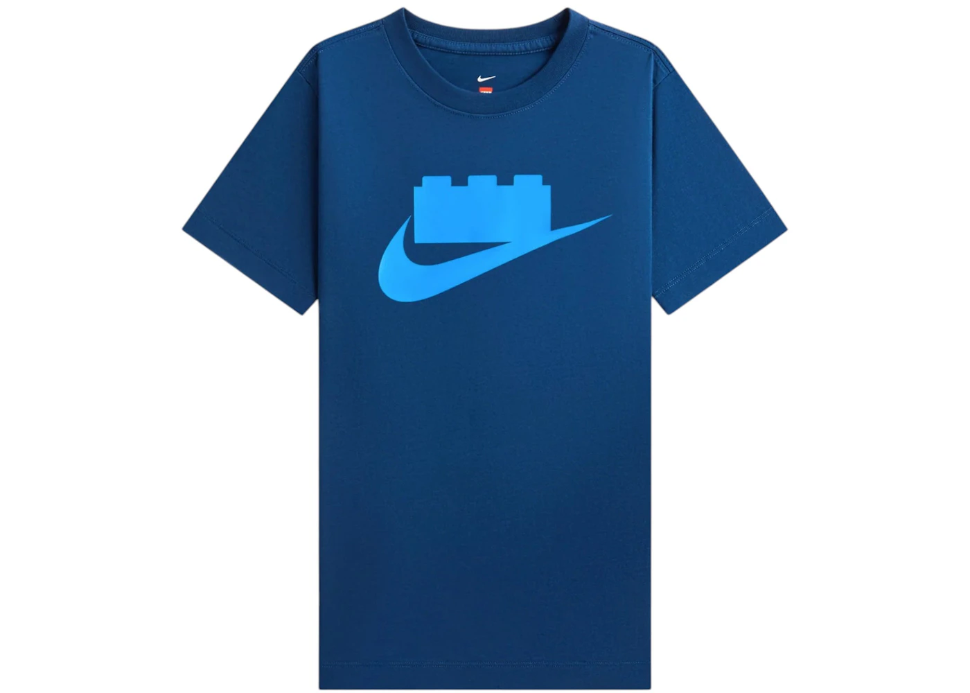 Nike x LEGO Big Kids Logo T-shirt Brave Blue