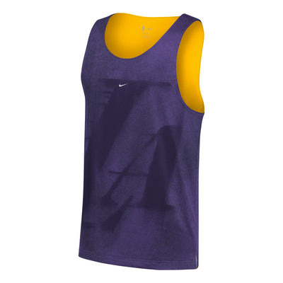 Nike Los Angeles Lakers Standard Issue Jersey 'Field Purple Amarillo'