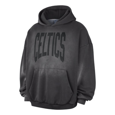 Nike Boston Celtics Standard Issue Therma-FIT Fleece Hoodie 'Dark Charcoal White'