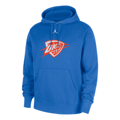 Nike Oklahoma City Thunder Club Fleece Pullover Hoodie 'Signal Blue'