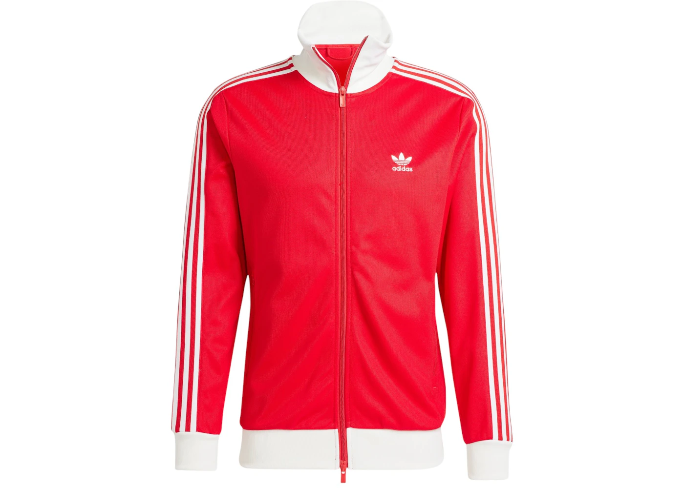 adidas Adicolor Classics Heritage Track Jacket Better Scarlet White