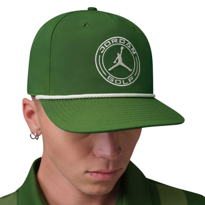 Jordan Pro Structured Dri-FIT Flat-Brim Hat 'Forest Green Sail'