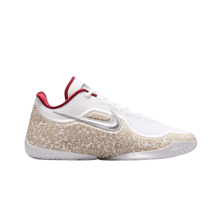 Nike Lebron 23 Laser PE 'White Metallic Silver Team Red'
