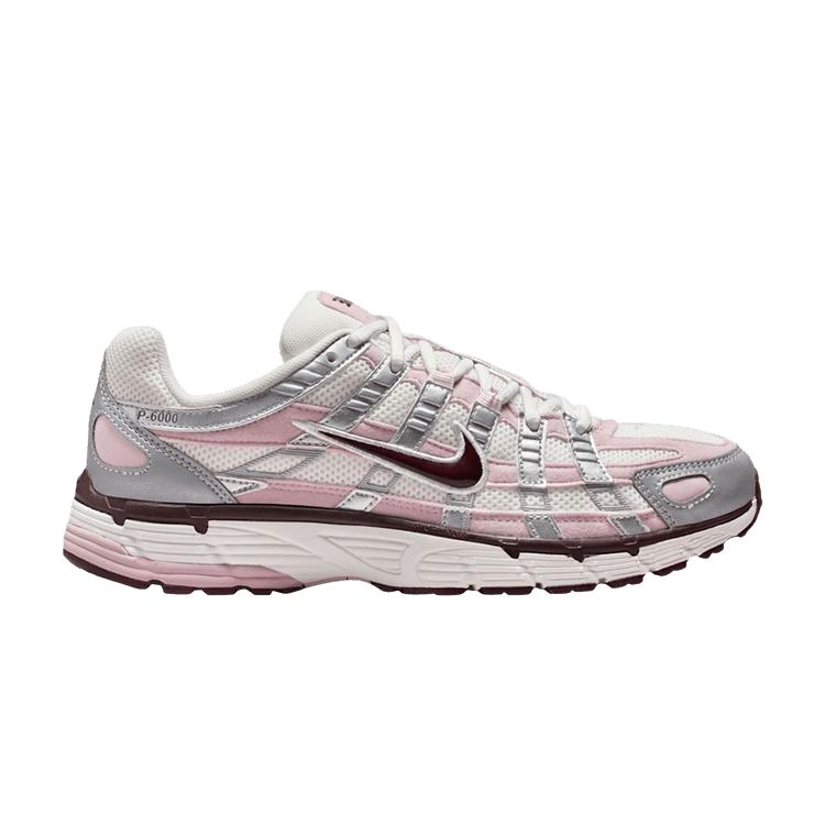 Nike Wmns P-6000 'Silver Burgundy Plum Chalk'