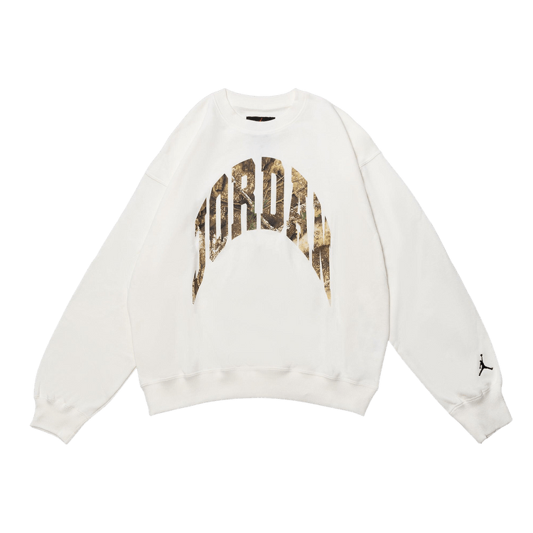 Air Jordan Realtree French Terry Crewneck 'Sail'