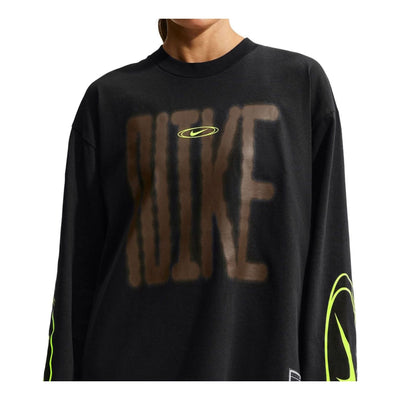 (WMNS) Nike Sportswear Oversized T-Shirt 'Black'