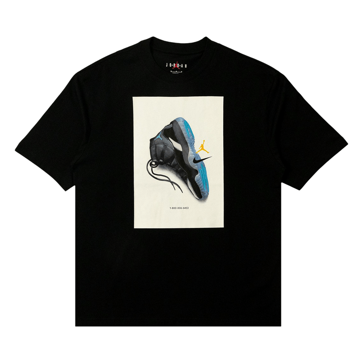 Air Jordan Brooklyn AJ11 Gamma Tee 'Black'
