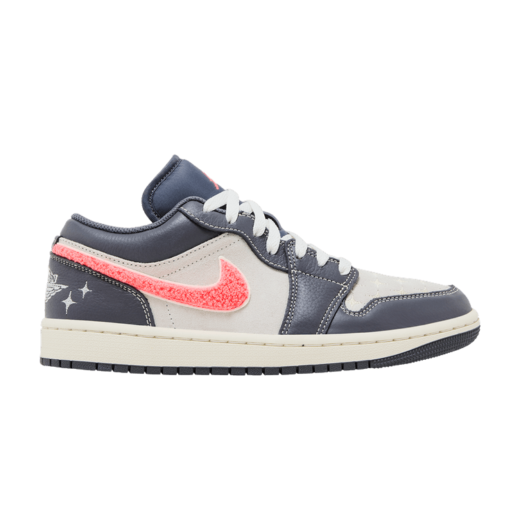 Wmns Air Jordan 1 Low SE 'Light Graphite Hot Punch'