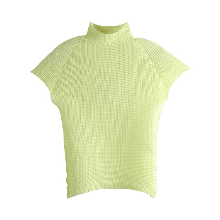 Issey Miyake Wooly Pleats Shirt 'Light Green'