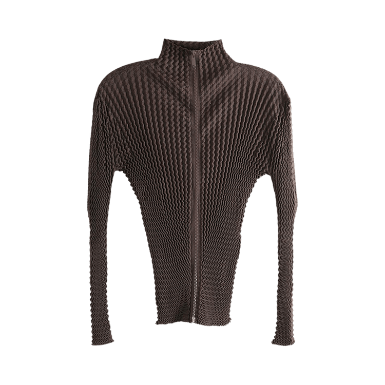 Issey Miyake Spongy Jacket 'Dark Brown'