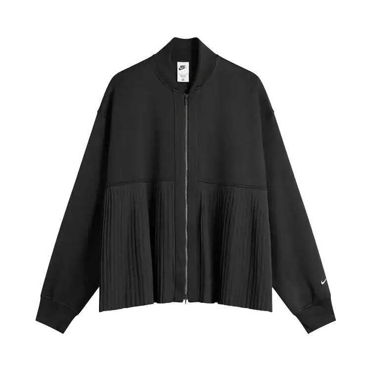 Nike Pleated Jacket 'Black/Sail'