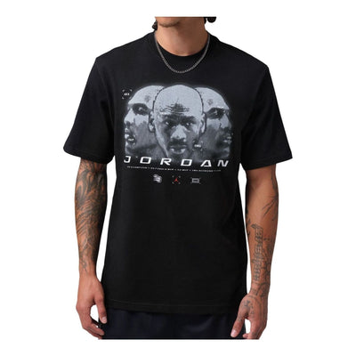 Air Jordan Sport Dri-FIT Graphic T-Shirt 'Black Pure Platinum'