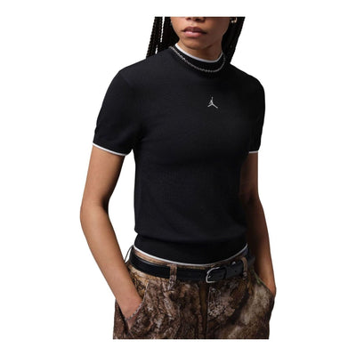 (WMNS) Jordan Sport T-Shirt 'Black Sail'