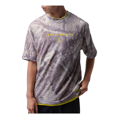 Air Jordan Brooklyn Realtree T-Shirt 'White Bright Citron'