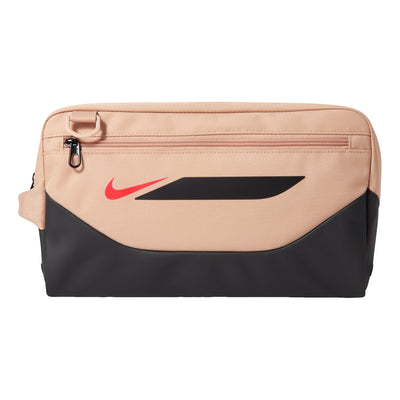 Nike Academy 11L Shoe Bag 'Linen Black Bright Crimson'