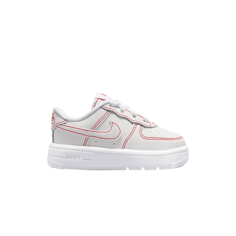 Nike Force 1 Low LV8 TD 'White University Red'