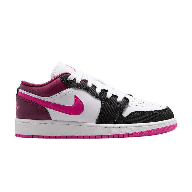 Air Jordan 1 Low SE GS 'Off Noir White Desert Pink'