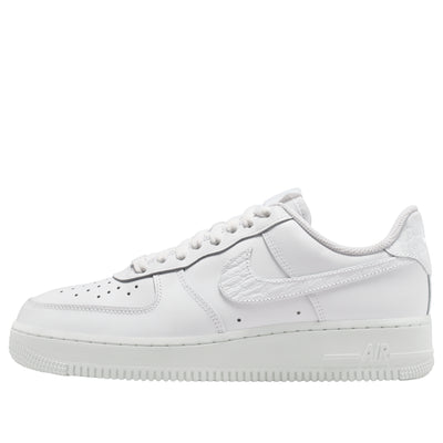 (WMNS) Nike Air Force 1 Low Pebble Croc 'White'