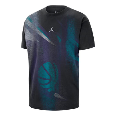 Nike Charlotte Hornets T-Shirt 'Black'