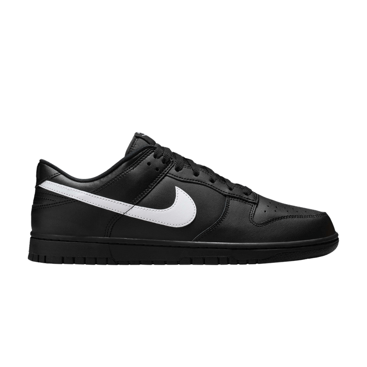 Nike Dunk Low 'Black White Swoosh'