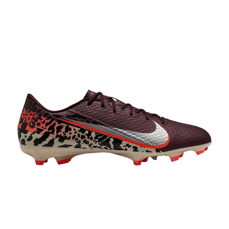 Nike United Mercurial Vapor 16 Academy MG Low 'Burgundy Crush University Red Fossil Metallic Silver'