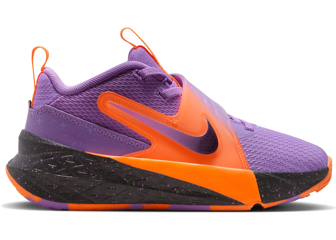 Nike Team hustle D 12 Bright Violet Total Orange (PS)