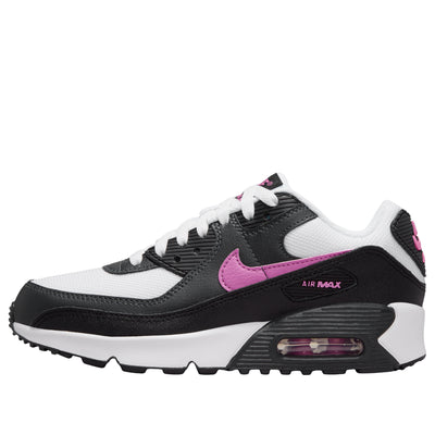 (GS) Nike Air Max 90 'White Black'
