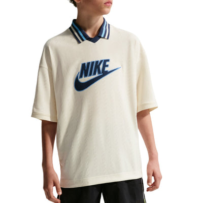 (GS) Nike Sportswear Short-sleeved Jersey 'Soft Pearl Midnight Navy University Blue'