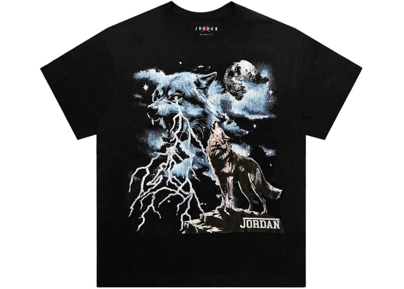 Jordan Wolf Graphic Tee Off Noir
