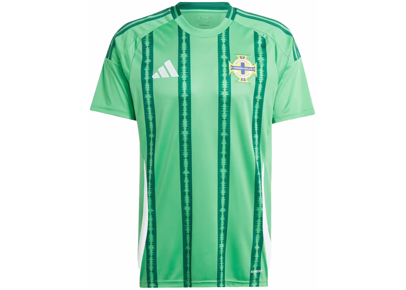 adidas Northern Ireland 24 Home Jersey Vivid Green
