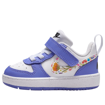 (TD) Nike Court Borough Low 'White Sapphire Black'